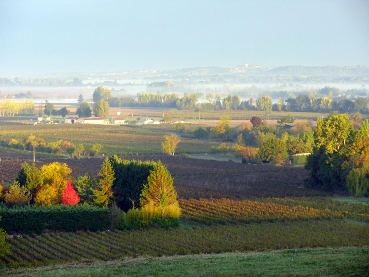Romantic Gite Nr St Emilion With Private Pool And Views To Die For Pujols  外观 照片