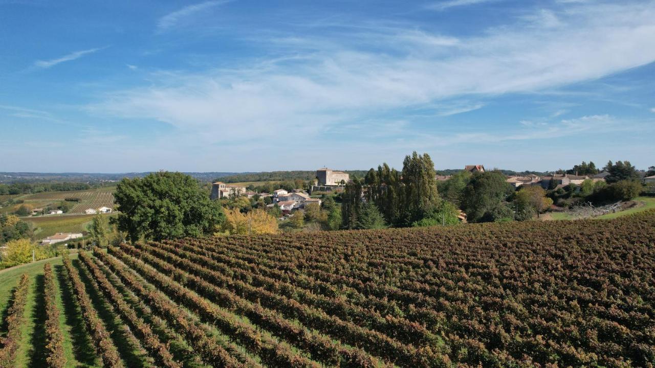 Romantic Gite Nr St Emilion With Private Pool And Views To Die For Pujols  外观 照片